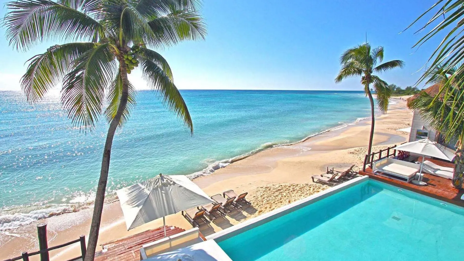 Ocean View With Plunge Pool - Beachfront Complex - At Mareazul Condo Agua Dulce Πλάγια Ντελ Κάρμεν Μεξικό