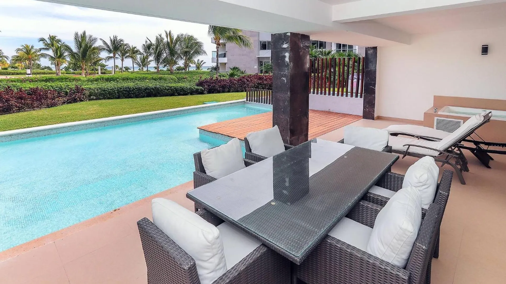 Ocean View With Plunge Pool - Beachfront Complex - At Mareazul Condo Agua Dulce Πλάγια Ντελ Κάρμεν